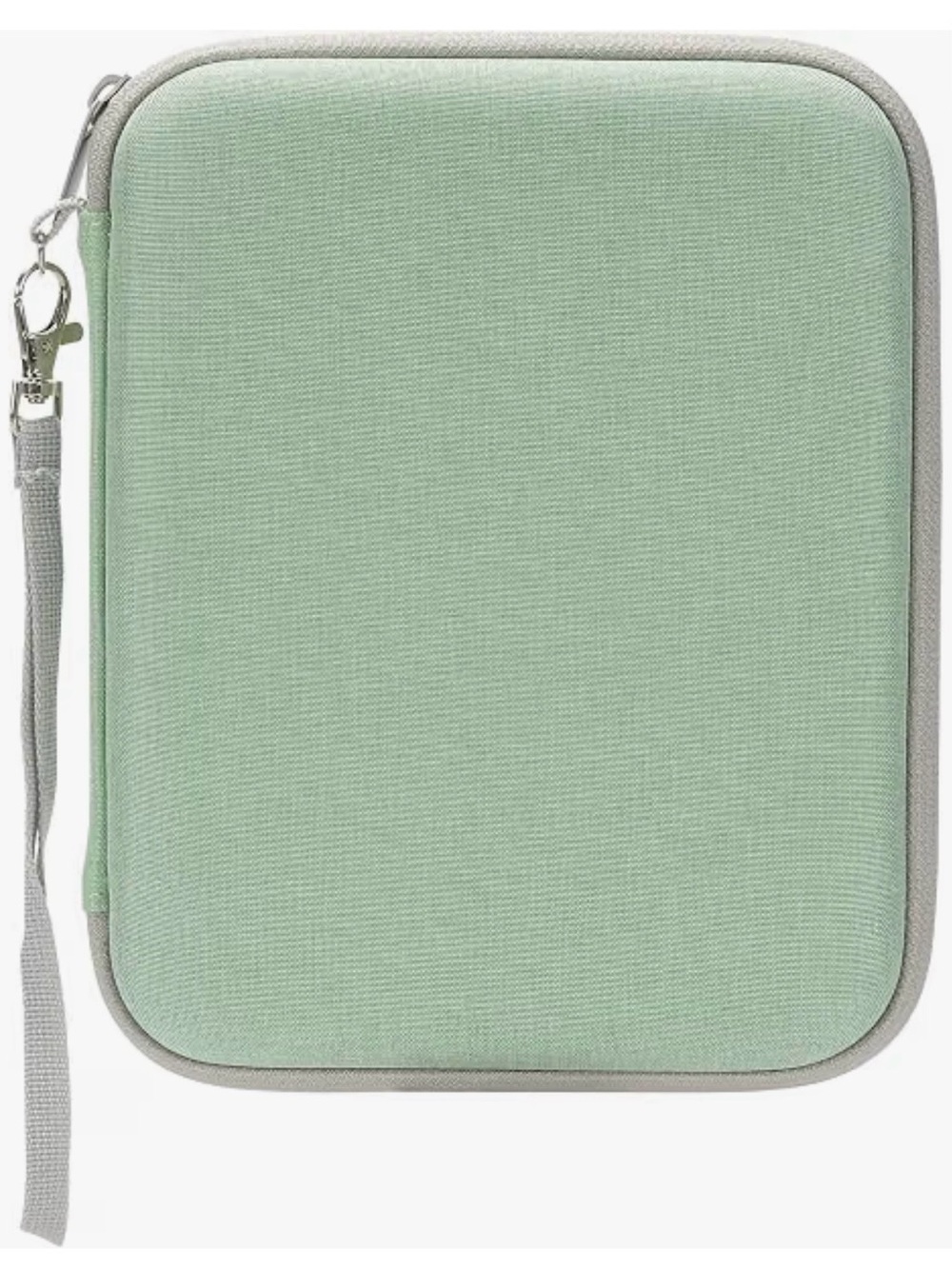 Mint Green Card Case with Strap